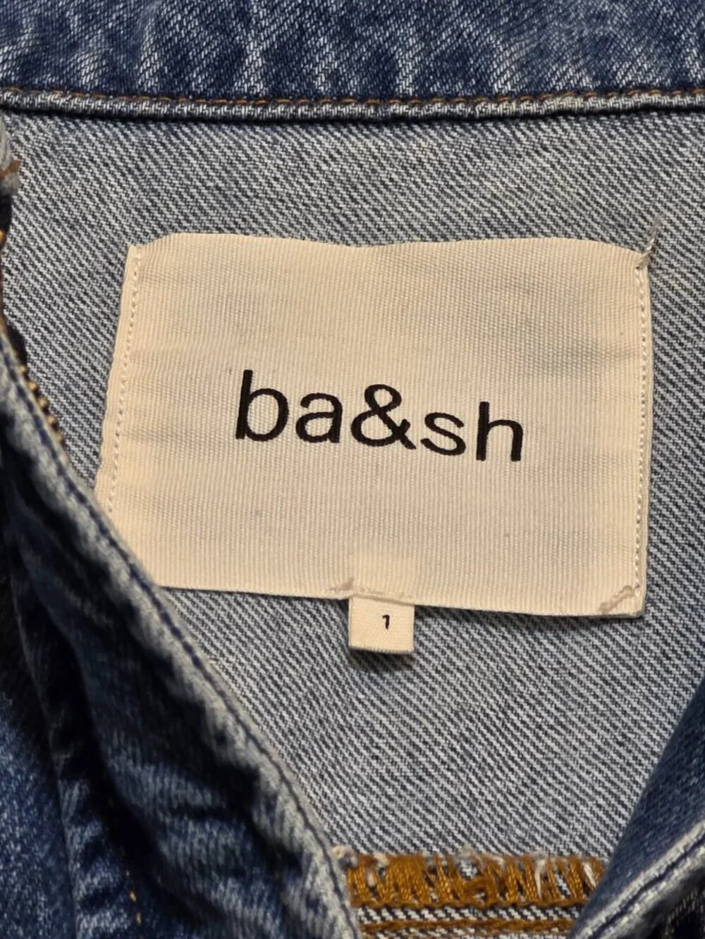ba&sh denim vest - Picture 3 of 10